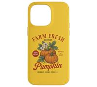 Farm Organic Pumpkin Fresh Farmer's Market Vintage Fall Coque pour iPhone 14 Pro Max