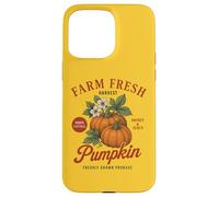 Farm Organic Pumpkin Fresh Farmer's Market Vintage Fall Coque pour iPhone 15 Pro Max