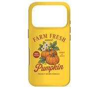 Farm Organic Pumpkin Fresh Farmer's Market Vintage Fall Coque pour iPhone 17 Pro