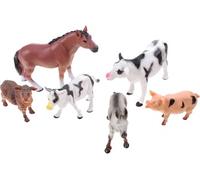 Animal world lot de 6 animaux de la ferm