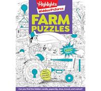 Farm Puzzles: Ultimate Farm Picture Puzzle Book with Over 1,200 Objects to Seek and Find, Farm-Themed Activity Book for Kids 6 and Older
