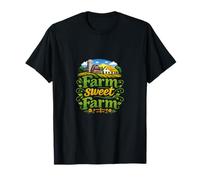 Farm Sweet Farm Country Farmhouse Jeu de Mots T-Shirt