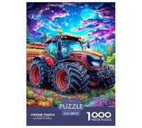 Farm Tracteurs Puzzle 1000 Pièces pour Adolescents Et Enfants, Jeu De Défi Intellectuel Puzzles52x38cm/1000pcs