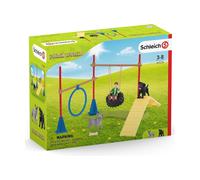 Schleich Coffret Divertissement pour Chiens 42536 – Farm World – Dès 3 ans – 19 x 6 x 14,6 cm