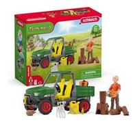 Farm World Garde forestier avec véhicule Multicolore G