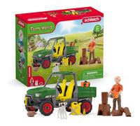 Schleich Farm World - Forester avec véhicule, Figurine