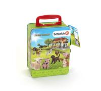 Farm World Schleich Farm World - Mallette Pour Collection 18 Animaux Ferme