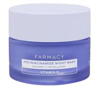 Farmacy Masque facial 10 % niacinamide - Masque facial lissant et hydratant - Crème au panthénol et à la niacinamide - Masque facial de nuit