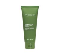 Farmacy Whipped Greens Nettoyant visage moussant peaux grasses - Sans huile + exfoliant à l’argile verte - Élimine les impuretés, contrôle le sébum, maintient l’hydratation (150 ml)