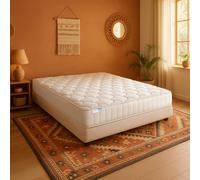 Farmarelax Matelas à mémoire de Forme Simple 80 x 190, Hauteur 20 cm, fabriqué en Italie, orthopédique, soulagement des Points de Pression, hypoallergénique et Anti-acariens, Top Soft Memory
