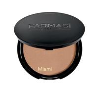 Farmasi Follow The Sun Bronzing Powder Miami | Formule veloutée et longue tenue, qui donne à la peau un effet satiné | Pour un effet embrassé par le soleil, appliquer la poudre sur les pommettes | 12