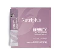 FARMASI Nutriplus Serenity Tea, un mélange de plantes fruitées pour le corps, l'esprit et l'âme, 30 portions (gris précoce)