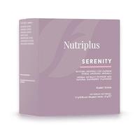 FARMASi Nutriplus Serenity Tea, un mélange de plantes fruitées pour le corps, l'esprit et l'âme, 30 portions (framboise)
