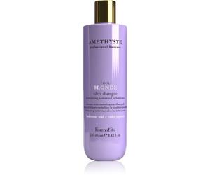 FarmaVita Amethyste Cool Blonde shampoing violet pour cheveux blonds et méchés 250 ml