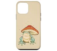 Farmcore Frog and Mushroom Umbrella Aesthetic Cottagecore Coque pour iPhone 12 Mini