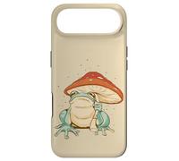 Farmcore Frog and Mushroom Umbrella Aesthetic Cottagecore Coque pour iPhone Air