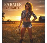 Farmer Daughter Calendar 2026: 12-Month Rustic Country Charm life and farm girl (8.5x8.5 Inches), Glossy Cover, U.S. Holidays