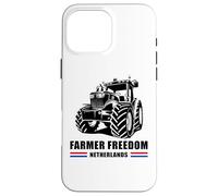 Farmer Freedom Pays-Bas : Soutien aux convois de tracteurs Coque pour iPhone 16 Pro Max