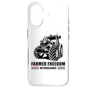 Farmer Freedom Pays-Bas : Soutien aux convois de tracteurs Coque pour iPhone 17