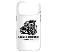 Farmer Freedom Pays-Bas : Soutien aux convois de tracteurs Coque pour iPhone 17 Pro Max