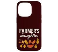 Farmer's Daughter Cute Fruit Graphic Country Girls & Women Coque pour iPhone 14 Pro
