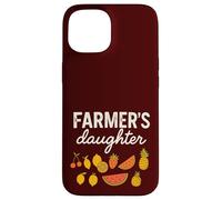 Farmer's Daughter Cute Fruit Graphic Country Girls & Women Coque pour iPhone 15