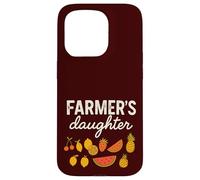 Farmer's Daughter Cute Fruit Graphic Country Girls & Women Coque pour iPhone 15 Pro