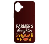 Farmer's Daughter Cute Fruit Graphic Country Girls & Women Coque pour iPhone 16 Plus