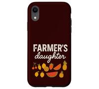 Farmer's Daughter Cute Fruit Graphic Country Girls & Women Coque pour iPhone XR