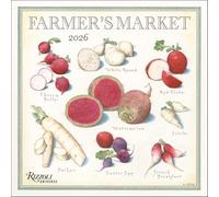 Farmer's Market 2026 Wall Calendar