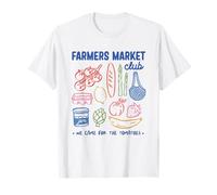 Farmers Market Club Veggie - Nous sommes venus pour le Tomatoes Foodie T-Shirt
