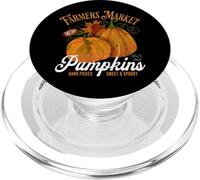 Farmers Market Pumpkins Farm Citrouilles fraîches de Thanksgiving PopSockets PopGrip pour MagSafe