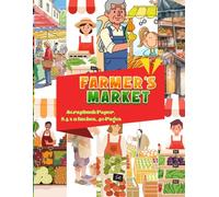 Farmer's Market Scrapbook Paper 8.5 x 11 Inches, 40 Pages: 20 Double Sided Sheets with 10 distinctive Designs