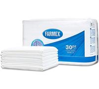 Farmex - alèses pour lit, draps, matelas et canapés, pour adultes et enfants, respirants et délicats sur la peau, hypoallergéniques et sans Latex - Tailles 60 x 90 cm, 30 pièces