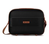 Farmhood Valise rigide Eco Edition – Beautycase 34 cm, polypropylène léger, noir, clipsable