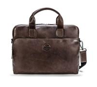 Farmhood Sac de bureau brun foncé en cuir pour homme Nashville Briefcase RV 1F Dark Brown 268902