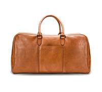 Farmhood Sac de voyage brun clair en cuir pour femme et homme Memphis Travel Bag Cognac 268080