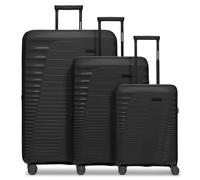 Farmhood Valise Eco Trolley-Set S/M/L Black Noir