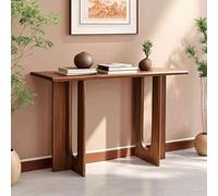 Farmhouse Table console étroite en bois pour entrée, 100,1 cm, pour couloir, canapé, table, meubles d'accentuation rustique pour la décoration de la maison, solution de rangement élégante pour