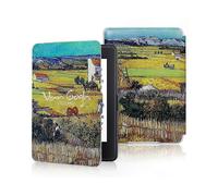 (Farmhouse Wheat Field, Paperwhite 3 2015) Étui Smart Cover en cuir PU pour Kindle Paperwhite 6 pouces (1re à 7e génération)