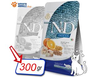 Farmina Cat N & D Ocean Adult → Hareng, Citrouille, Orange - 300 Gr/1,5 / 5 KG