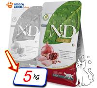 Farmina Cat N & D Prime Grain Libre → Poulet Et Grenade 300 Gr/1,5 / 5 KG - Chat