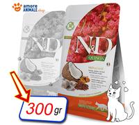 Farmina Cat N & D Quinoa Adult Ski → Hareng Et Noix de Coco - 300 Gr/1,5 / 5 KG