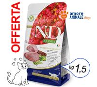 Farmina Cat N & D Quinoa Adult Weight Management → Agneau Et Brocoli - 1,5 KG