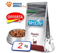 Farmina Cat Vet Life Naturel → Fonction Hépatique - 2 KG - Pour Chats