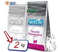 FARMINA Vet life Struvite Management Cat 2 kg