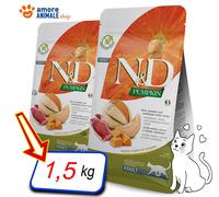 Farmina Chat N&D Citrouille Adulte → Canard Et Melon 300 Gr / 1,5 / 5 Kg - Chat