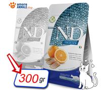 Farmina Chat N&D Océan Adulte → Hareng Et Orange - 300 Gr / 1,5 / 5 Kg - Chat