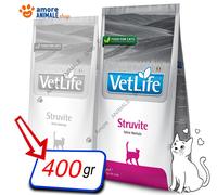 Farmina Chat VET LIFE Naturel → Struvite - 400 Gr / 2 Kg - Croquettes Pour Chat