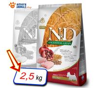 Farmina Chien N & D Ancestral Adult Mini → Poulet Et Grenade - 2,5 KG -